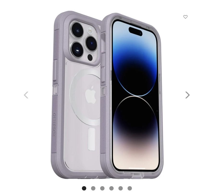 OTTERBOX iPhone 14 Pro Case with MagSafe Defender Series XT Clear, Mobile Phones & Gadgets