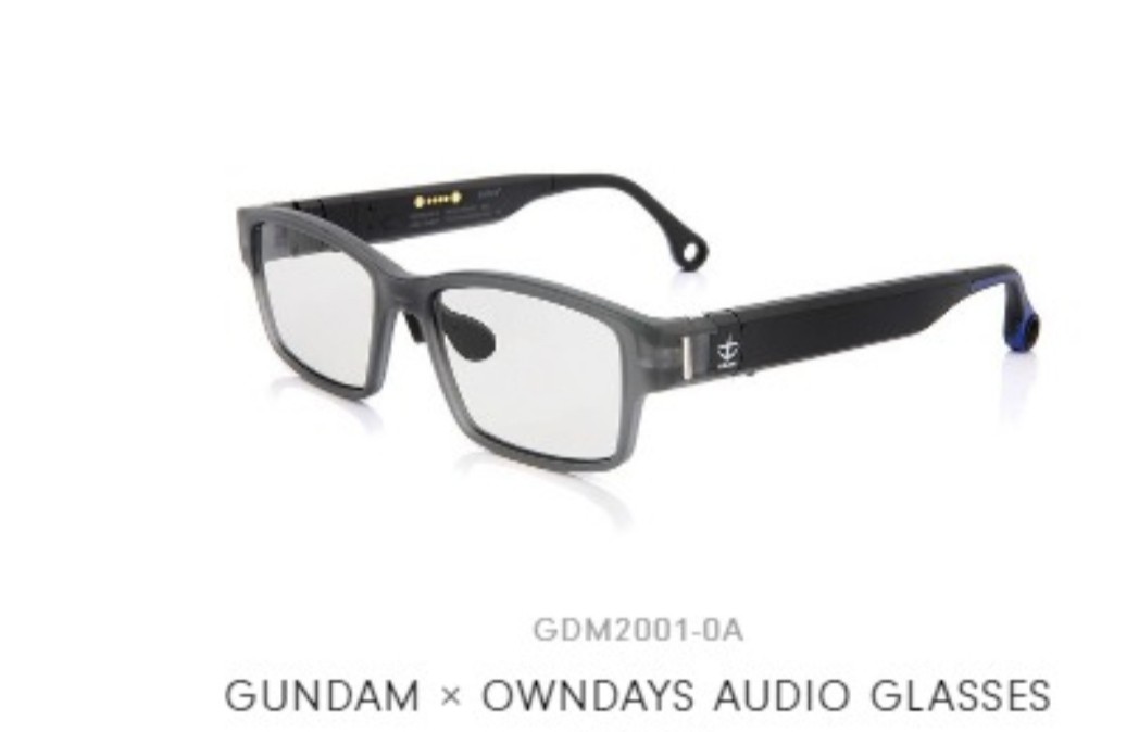 Owndays x Gundam audio glasses 日本限定, 音響器材, 頭戴式/罩耳式