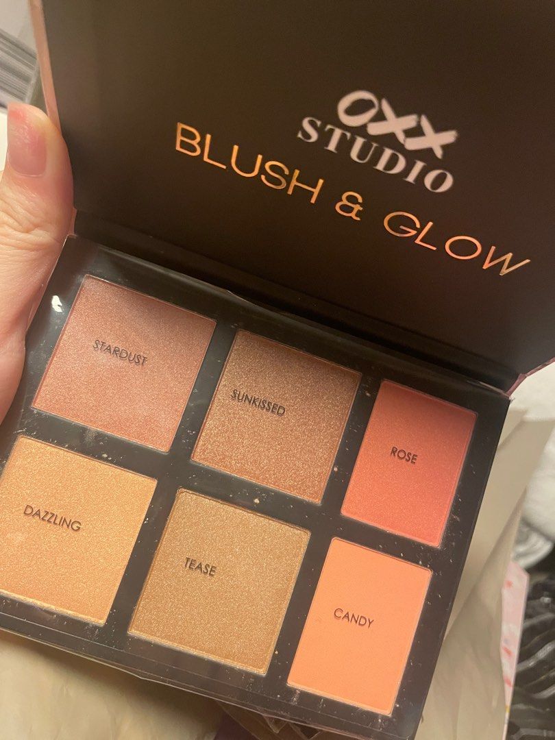 OXX Cosmetics Face Palette Blush and Glow, 美容＆化妝品, 健康及美容 眼部護理