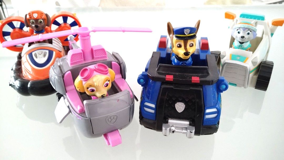 paw patrol large vehicles