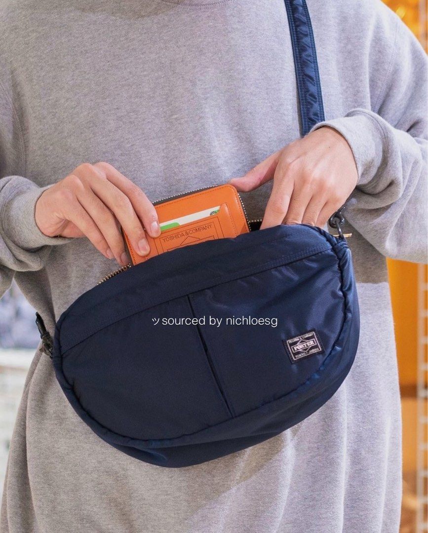バッグ PORTER / ROUND SHOULDER BAG(L) PORTER TANKER ROUND SHOULDER BAG, Men's Fashion, Bags, Sling