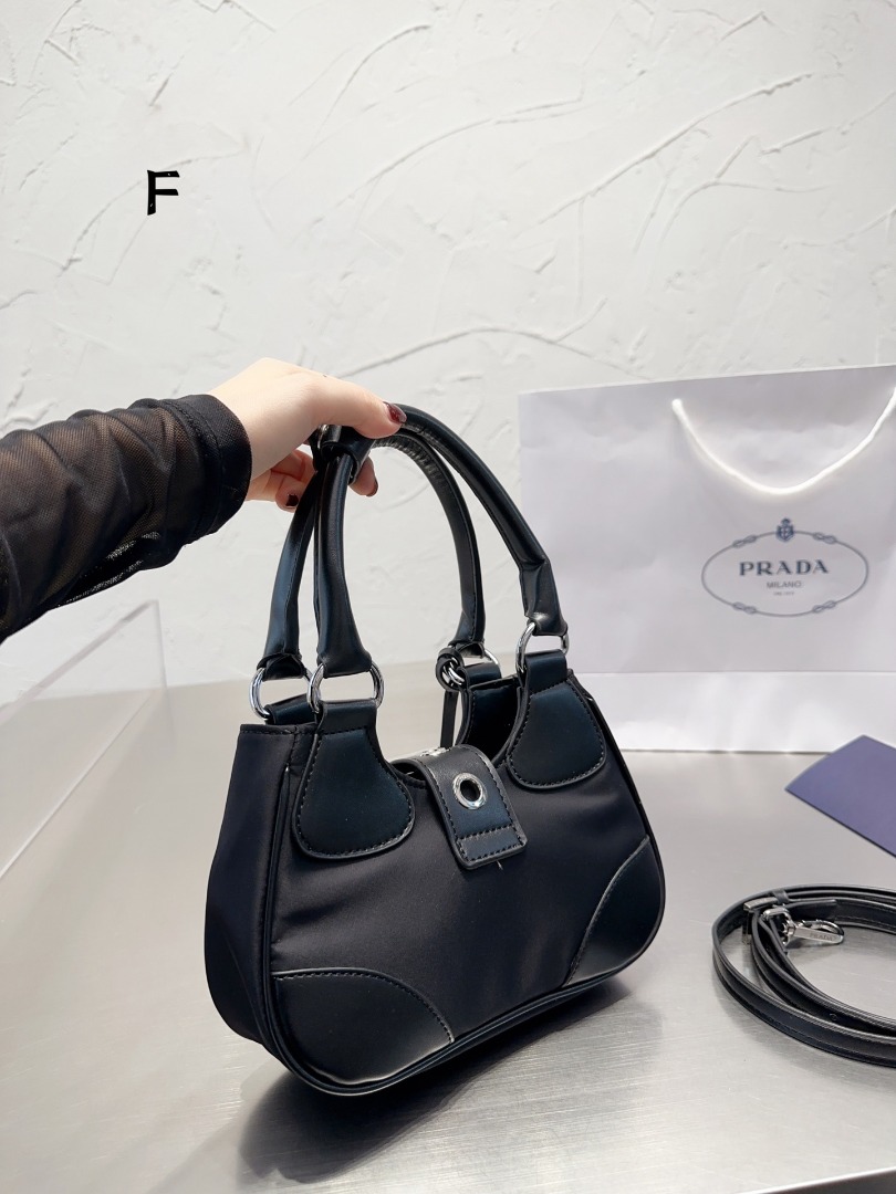 Prada tote half moon bag Luxury Bags Wallets on Carousell