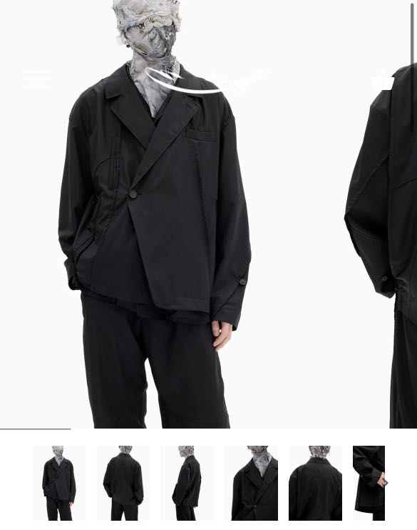 professor-e. 22SS｜ Oversized Short JKT, 他的時尚, 外套、夾克