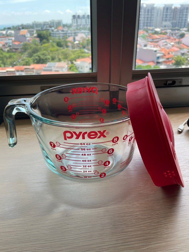 Pyrex Measuring Cup Set Classic Prepware (250 ml, 500 ml & 1 liter) -  3-Piece