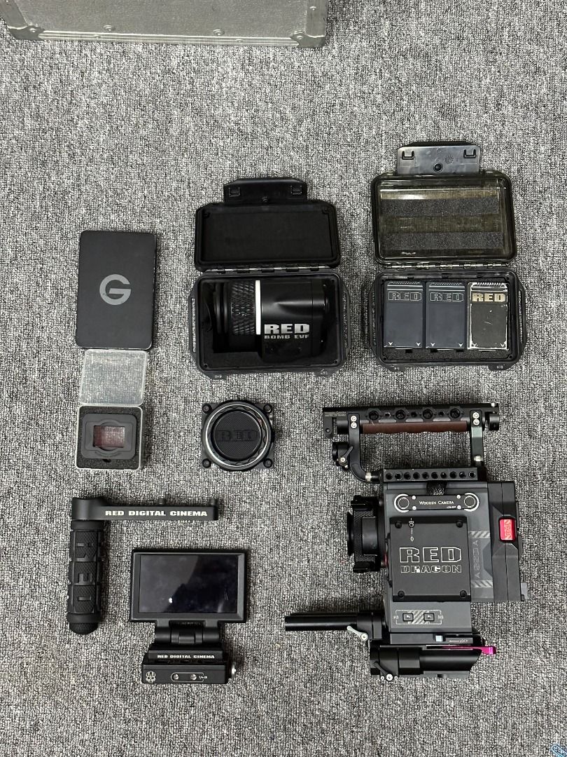 red scarlet 5k camera