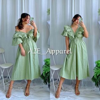 Rhian Ruffled Dress from A2E_apparel