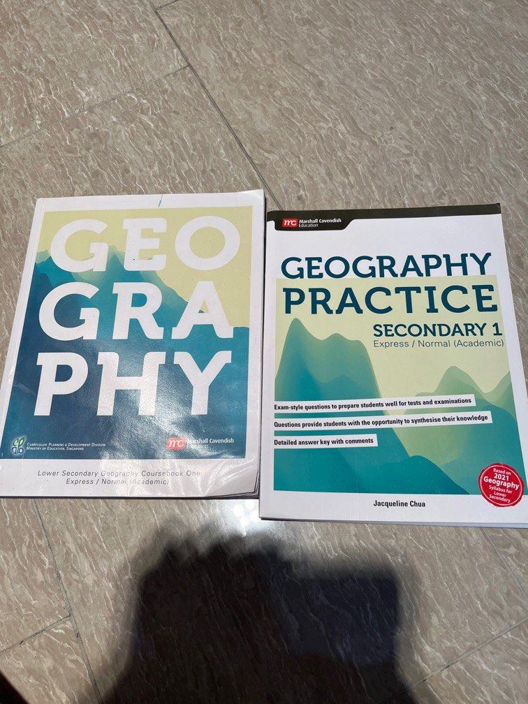 Secondary 1 Geography Textbooks, Hobbies & Toys, Books & Magazines