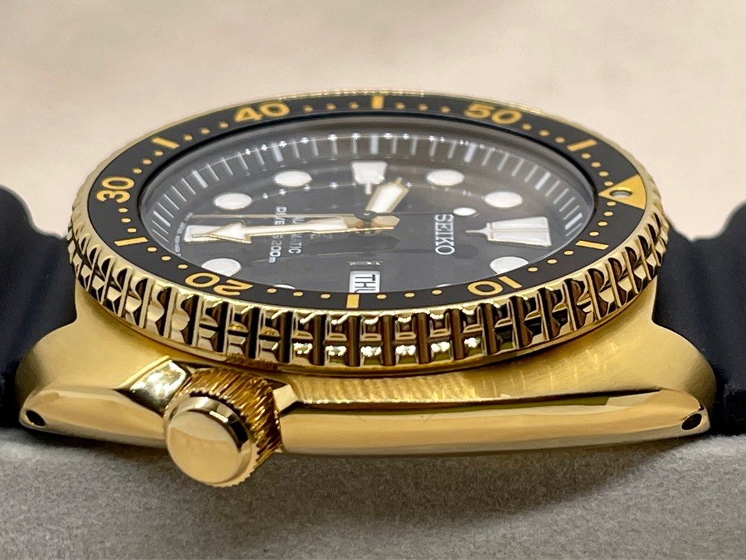 Seiko Prospex SRPC44 Gold Turtle, Men's Fashion, Watches & Accessories,  Watches on Carousell
