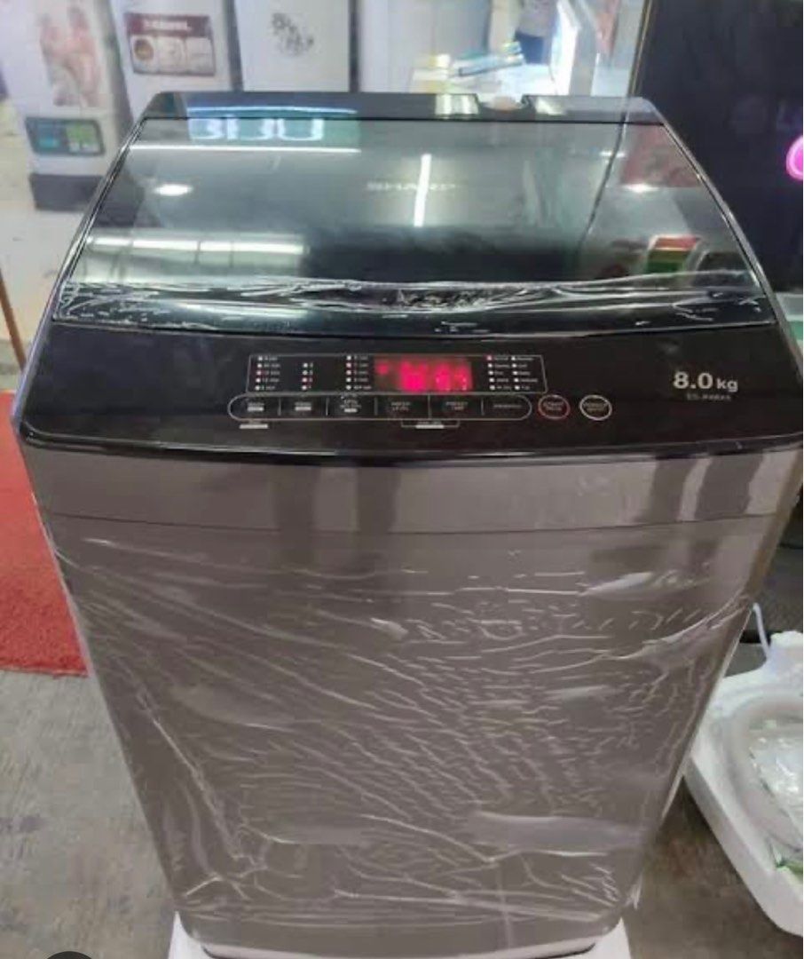 SHARP FULLY AUTOMATIC WASHING MACHINE (Category: Washing Machines and Dryers) located in Dasmarinas. Submitted by arjay0180 (Listing ID 1198950468, Image 3). Description: 📢📢BERMONTHS SALE‼️ SALE‼️😱😱 SHARP FULLY AUTOMATIC WASHING MACHINE 6KG📢📢 ♻️ES JN06A9 ♻️SHARP AUTOMATIC WASHING MACHINE NEW MODEL!!! FREE LAUNDRY BASKET!!! LAUNDRY BASKET!!! LAUNDRY BASKET!!! ES-JN06a9 6kg 9,600 net ES-JN07a9 7kg 11,300 net ES-JN08a9 8kg 13,500 net ES-JN105a