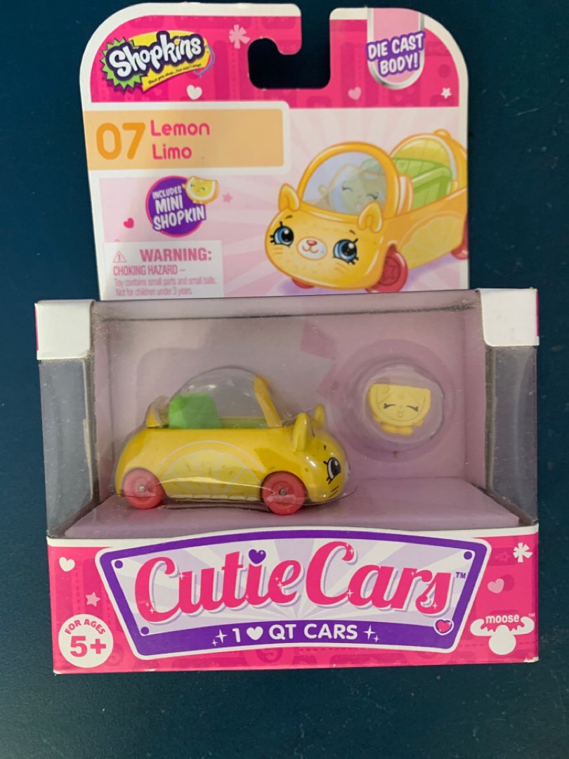 Cutie Car Shopkins Season 1, Lemon Limo 