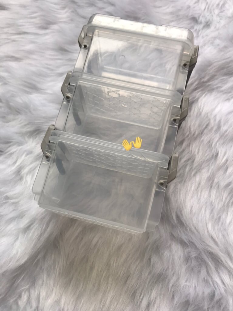 Small stackable storage box, Furniture & Home Living, Home Improvement ...