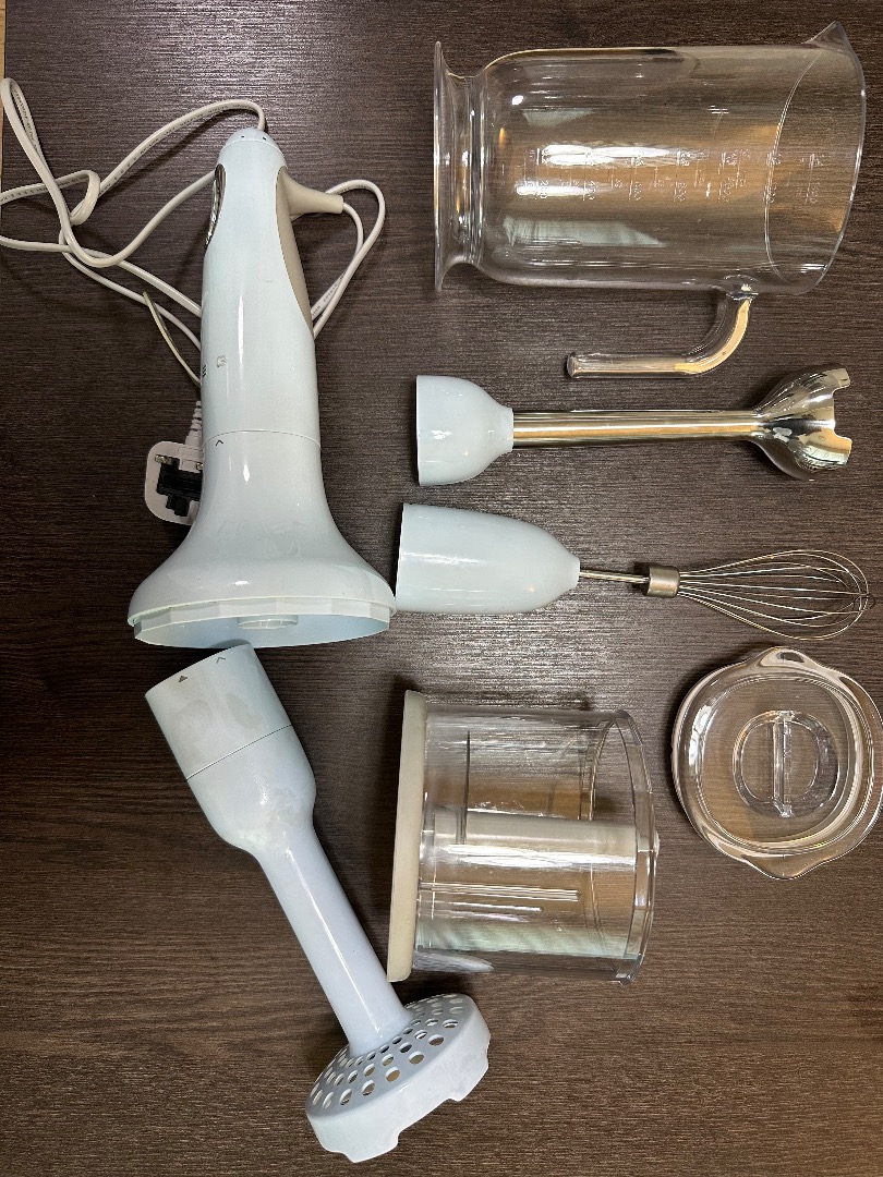 Smeg Hand Blender HBF02PBUK, TV & Home Appliances, Kitchen Appliances