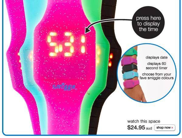 smiggle watch this space pink kids digital watch Women s Fashion Watches Accessories Watches on Carousell