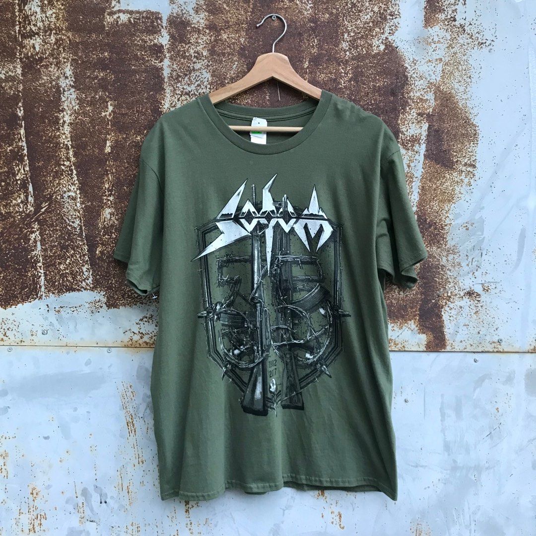 Sodom Trash Metal Official Merchandise T Shirt, Men's Fashion