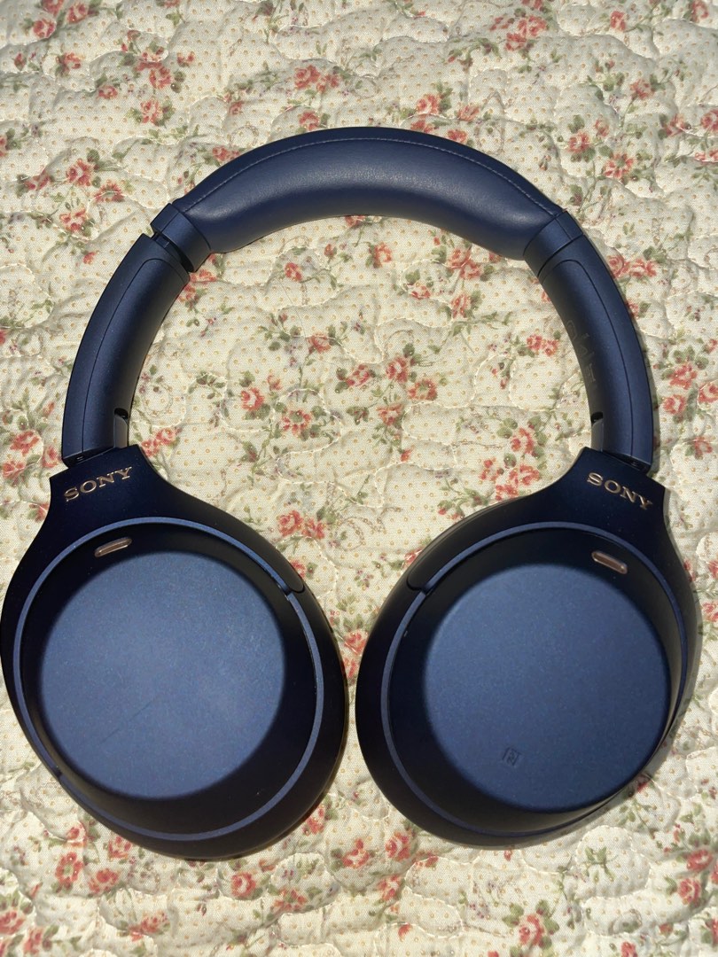 Sony XM4 Midnight Blue Headphones, Audio, Headphones & Headsets on ...