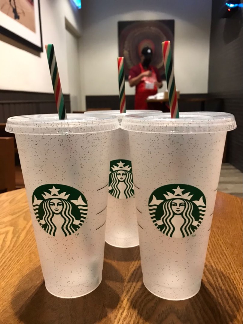 Starbucks Holiday Reusable Cup 24oz, Furniture & Home Living