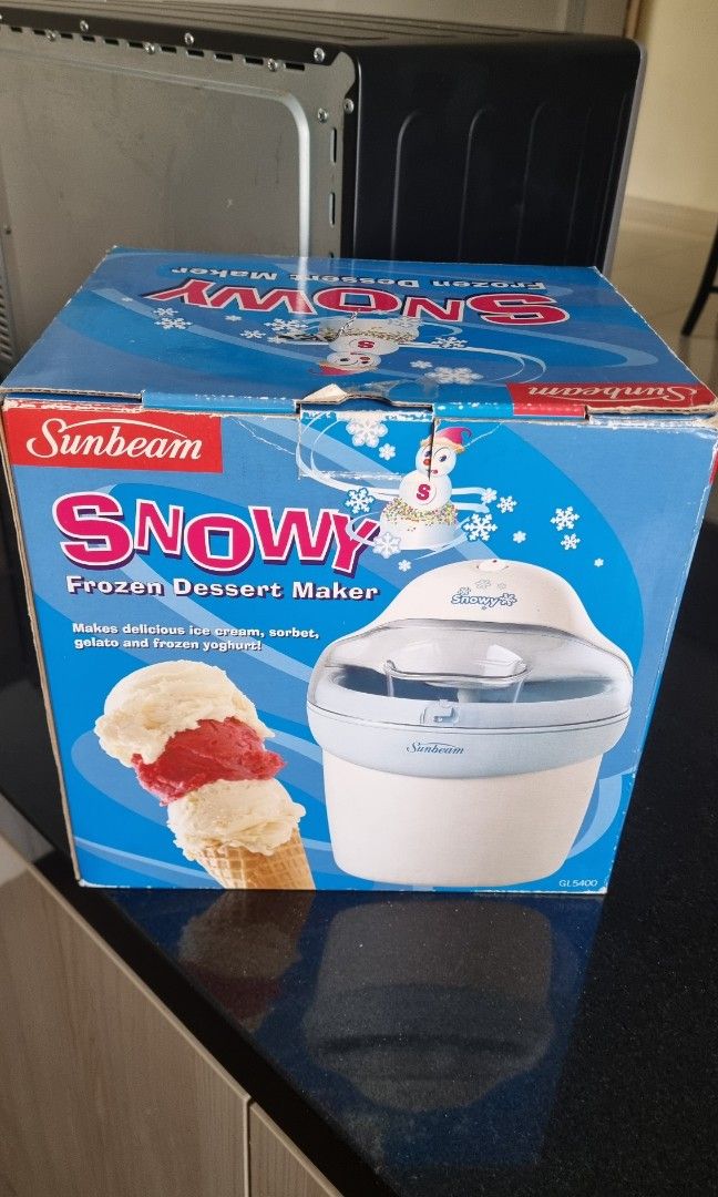 Sunbeam snowy 2025 frozen dessert maker