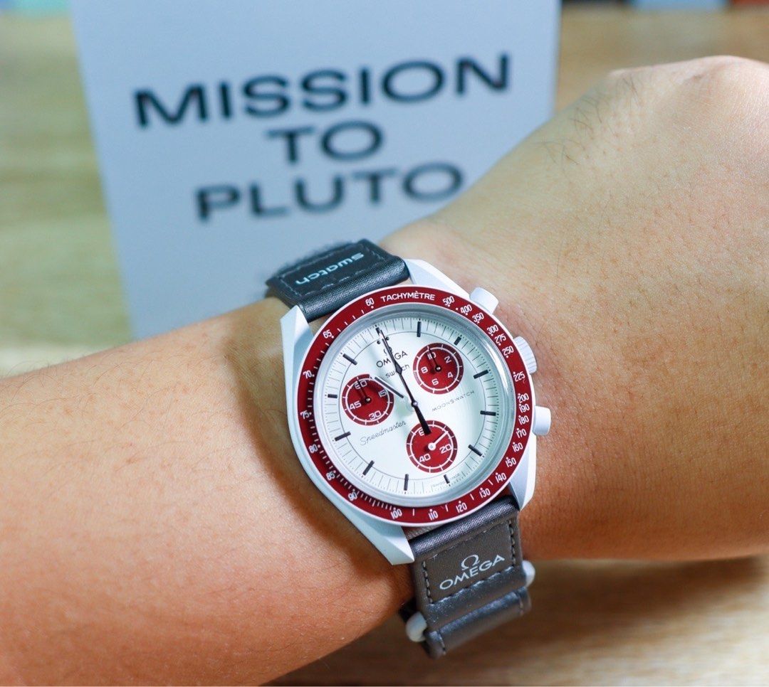 Omega Swatch MISSION TO PLUTO オメガスウォッチ | exelix.com.au
