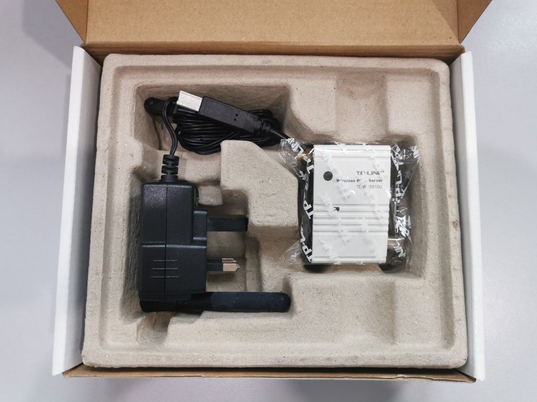 Tplink TLWPS510U Wireless Print Server, Computers & Tech, Parts