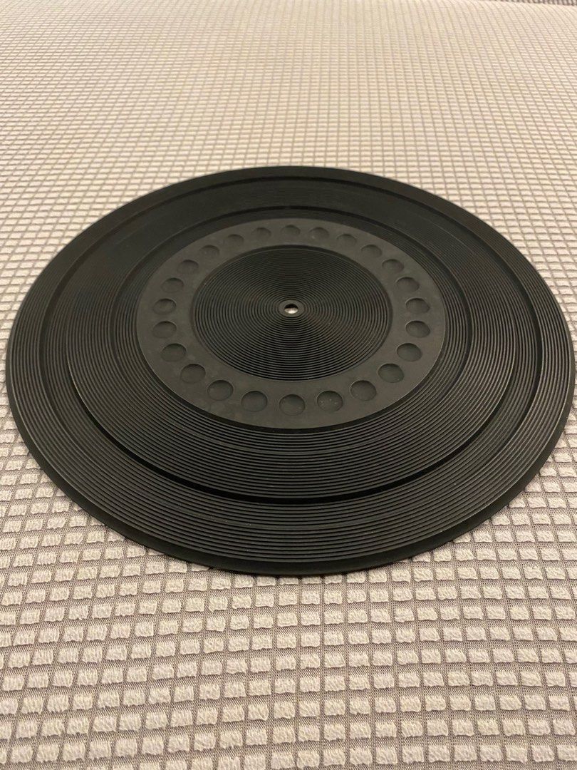 Turntable rubber mat, Audio, Other Audio Equipment on Carousell
