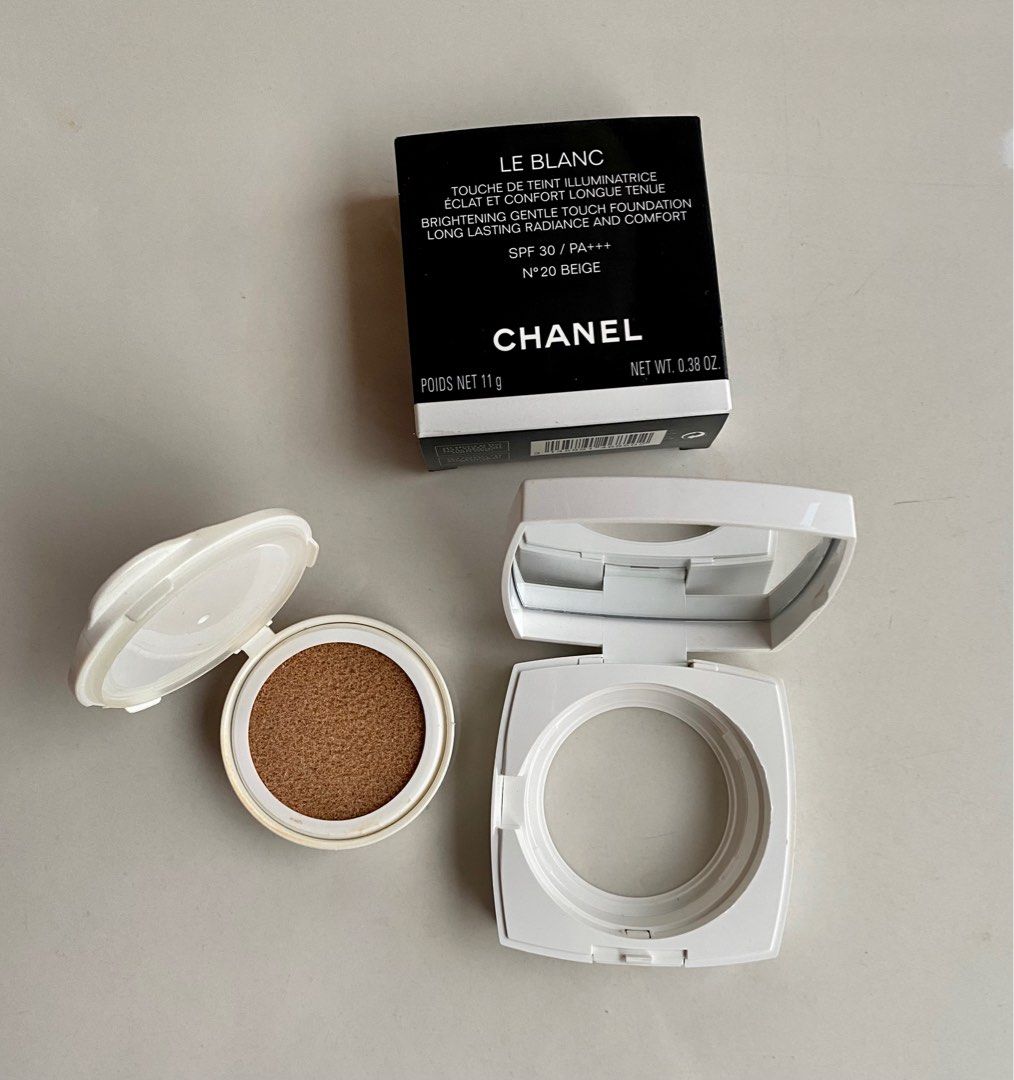 Used (Finished) Authentic Chanel Le Blanc Foundation Casing with