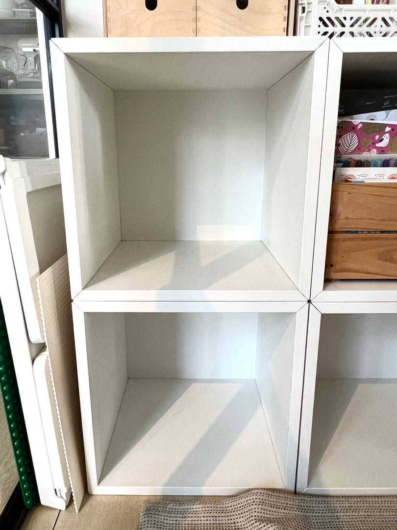 [Used] Ikea Eket Shelf x 2 cubes, Furniture & Home Living, Furniture