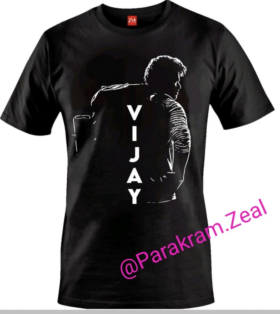 Varisu Thalapathy Vijay & Thunivu Thala Ajith fan tshirt, Men's Fashion ...