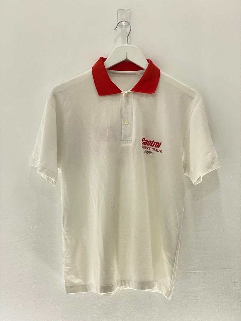 Vintage Castrol Polo Shirt, Men's Fashion, Tops & Sets, Tshirts & Polo ...
