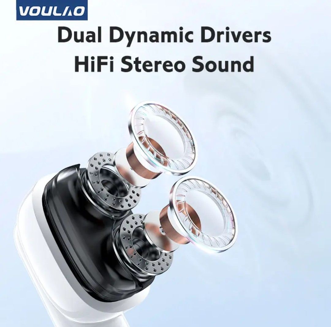 Volio bluetooth 5.0 wireless headphones 2025