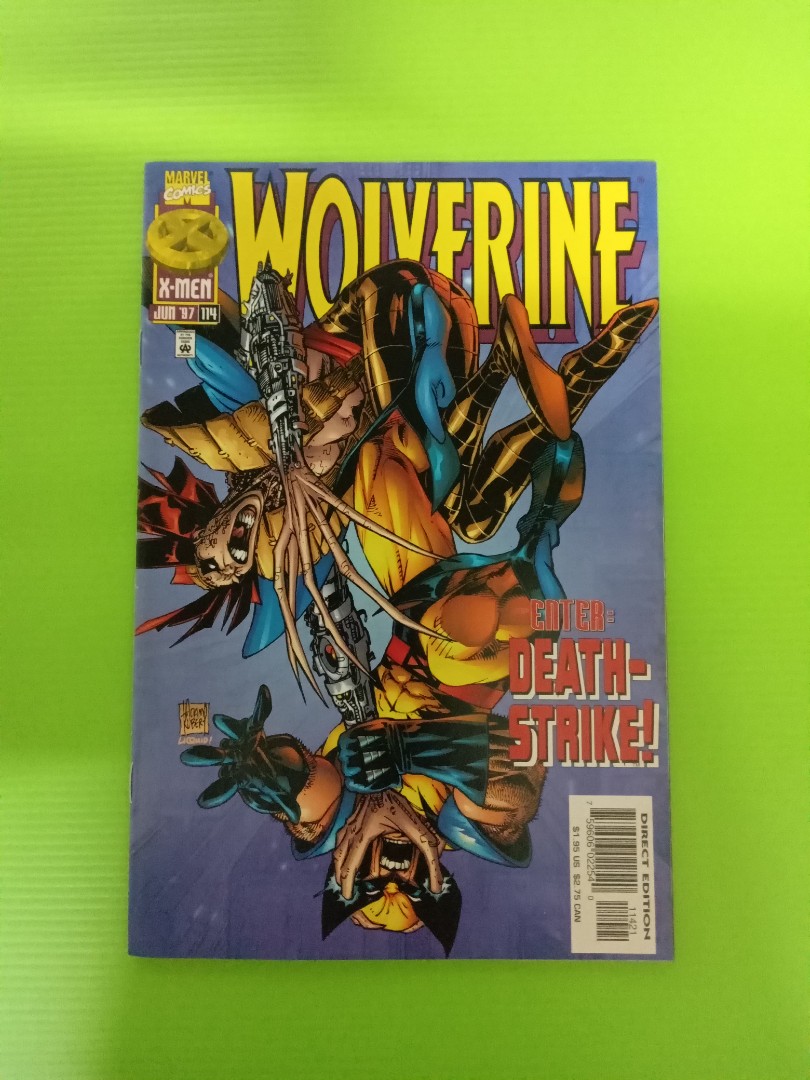 Wolverine 114 Adam Kubert Cover Art Marvel Comics Hobbies And Toys Books And Magazines 5410