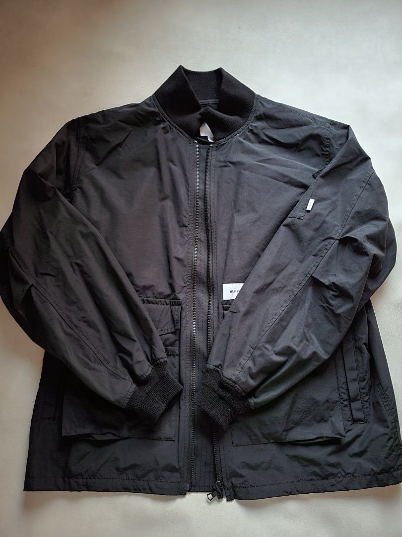 wtaps WFS / JACKET / NYCO.TUSSAHブラックサイズL - その他