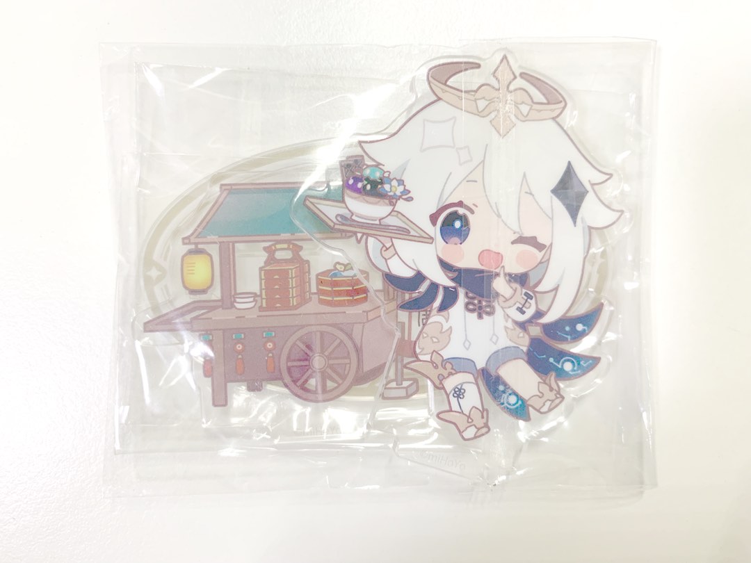 [WTS] genshin impact paimon sweets paradise acrylic stand, Hobbies ...