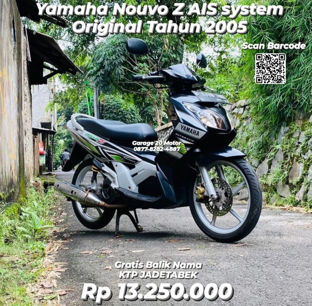 Yamaha Nouvo Z Ais System Original Tahun 2005, Motor di Carousell
