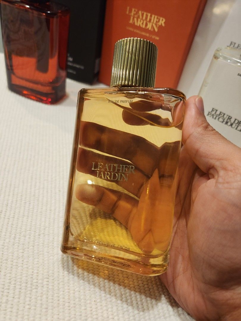 zara leather jardin perfume