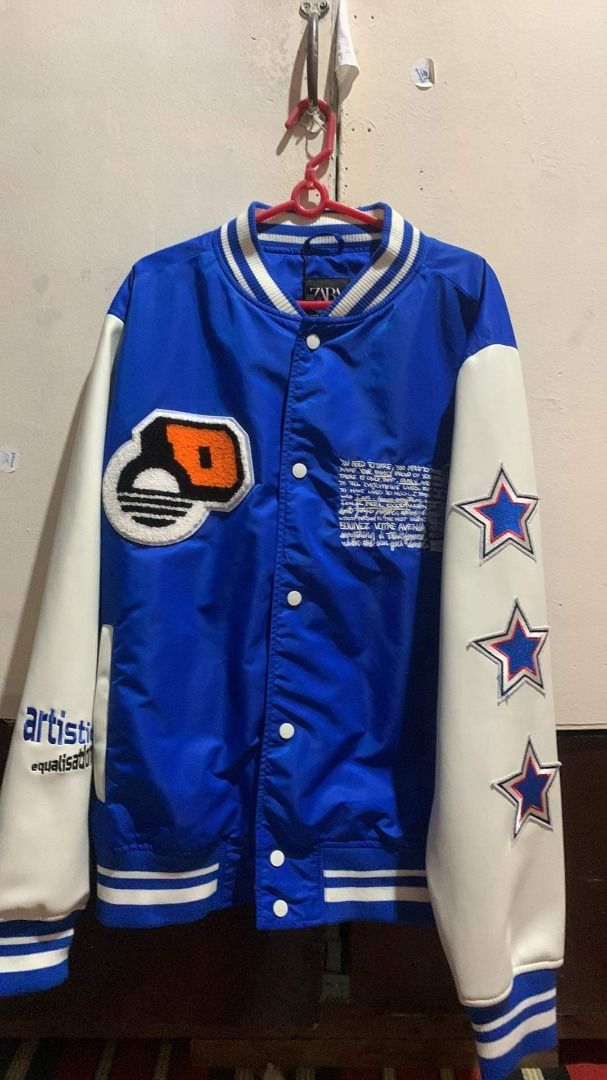 ZARA Varsity Jacket, Men's Fashion, Coats, Jackets and Outerwear on
