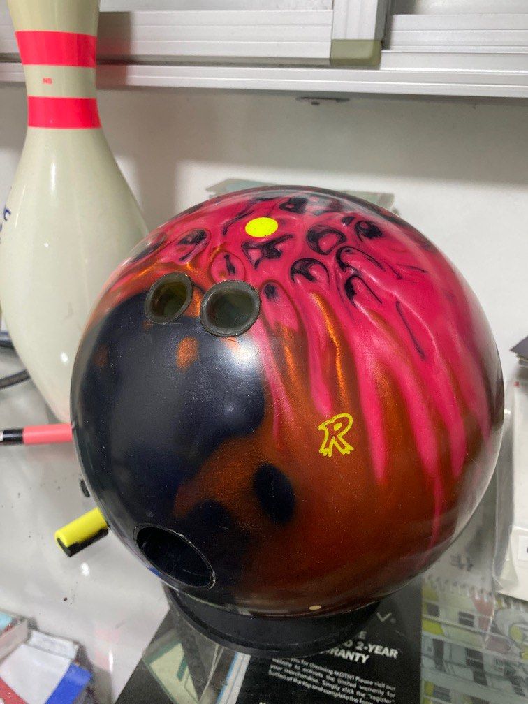 15lbs Zing pearl radical bowling ball, Sports Equipment, Sports & Games