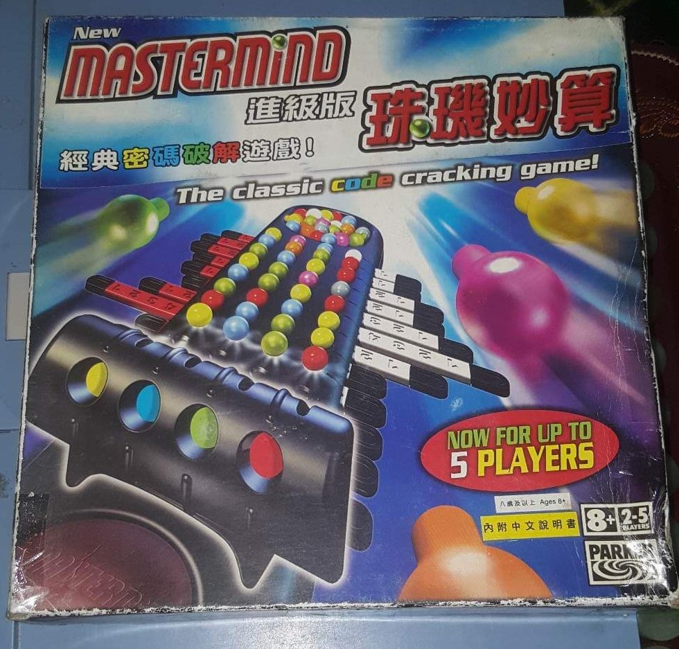 2006 Hasbro Mastermind Strategy Code Cracking Game Bead Machine Plans ...