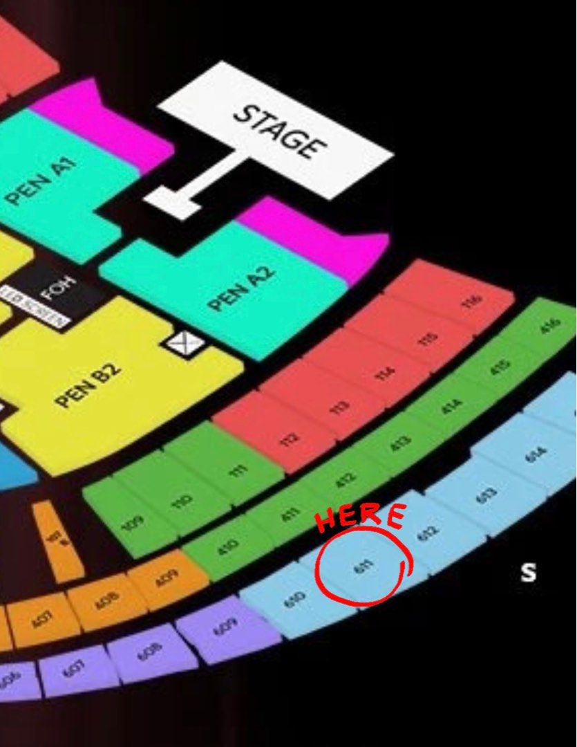2X Blackpink BORN PINK Concert Tickets, Tickets & Vouchers, Event