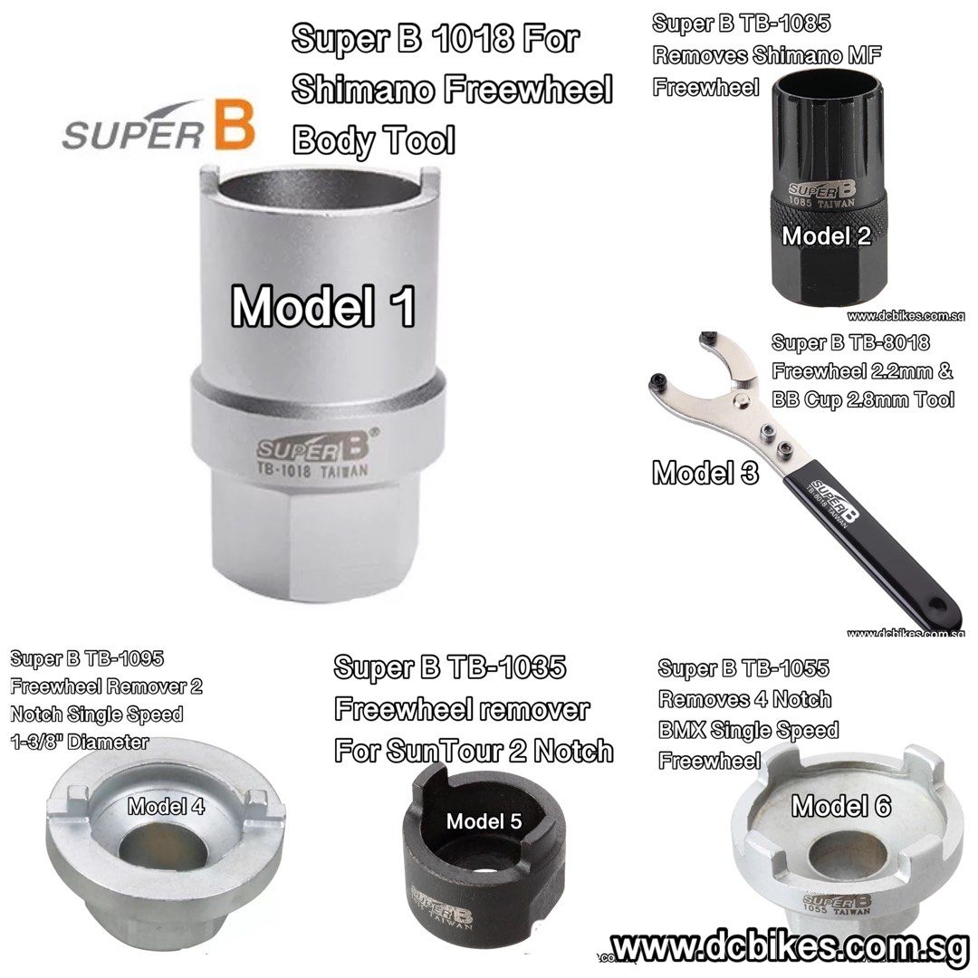 🆕 ! Various Taiwan Good Quality Tools For Freewheel Cog Hub #Dcbikes 2/4  Notch Shimano Suntour Free Wheel Cassette Crank BB - Super B ✴️PRICE FOR 1  