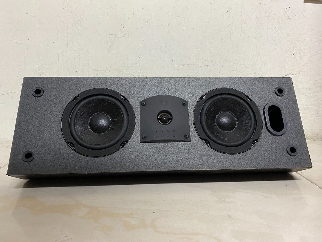 美國 JBL SC305 中置喇叭 雙5.5吋 雙高音 美國製造, 耳機及錄音音訊設備, Soundbar、揚聲器、藍牙喇叭、耳擴在旋轉拍賣