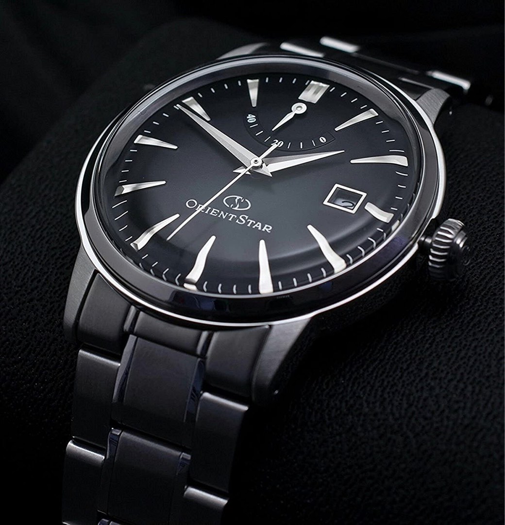 日本製造絕版Orient Star Classic Automatic Black Dial 手錶, 名牌