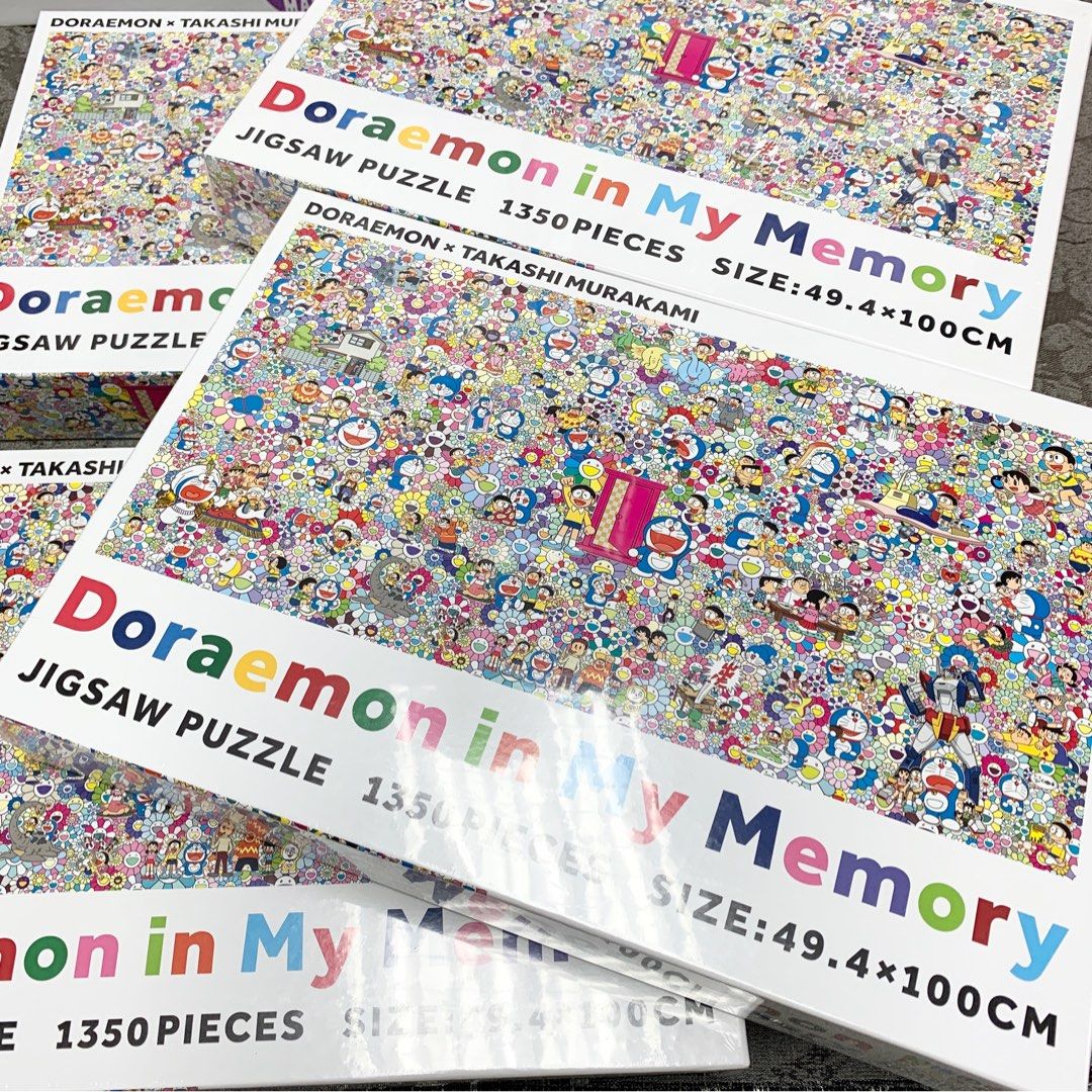 村上隆花花x Doraemon 多啦A夢in my memory Jigsaw Puzzle 1350pcs 