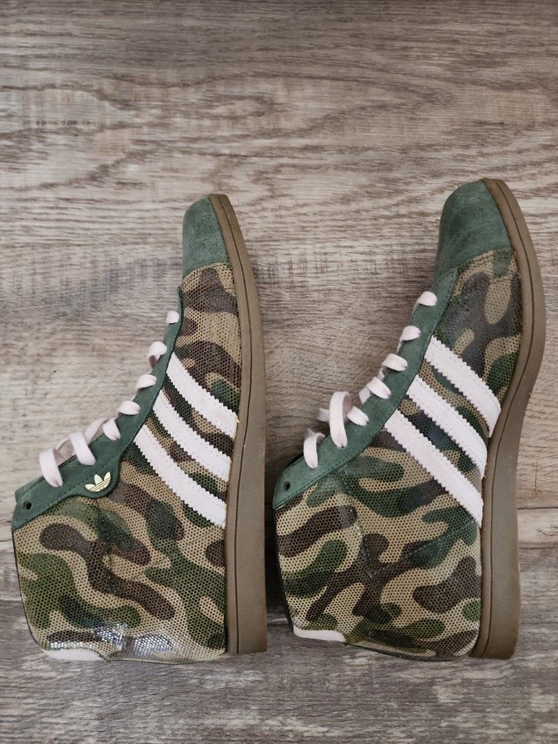 Adidas army print shoes clearance