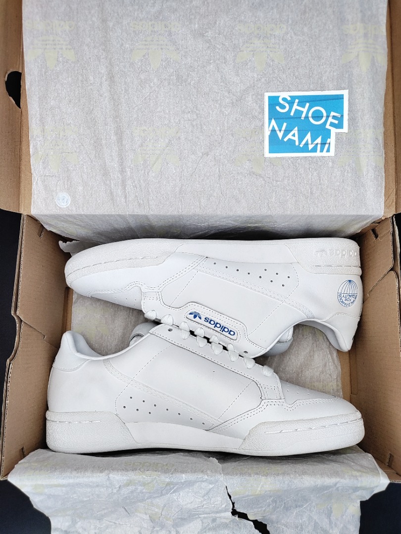 adidas Continental 80 White Blue Bird Size 8.5M 10.5M Men s