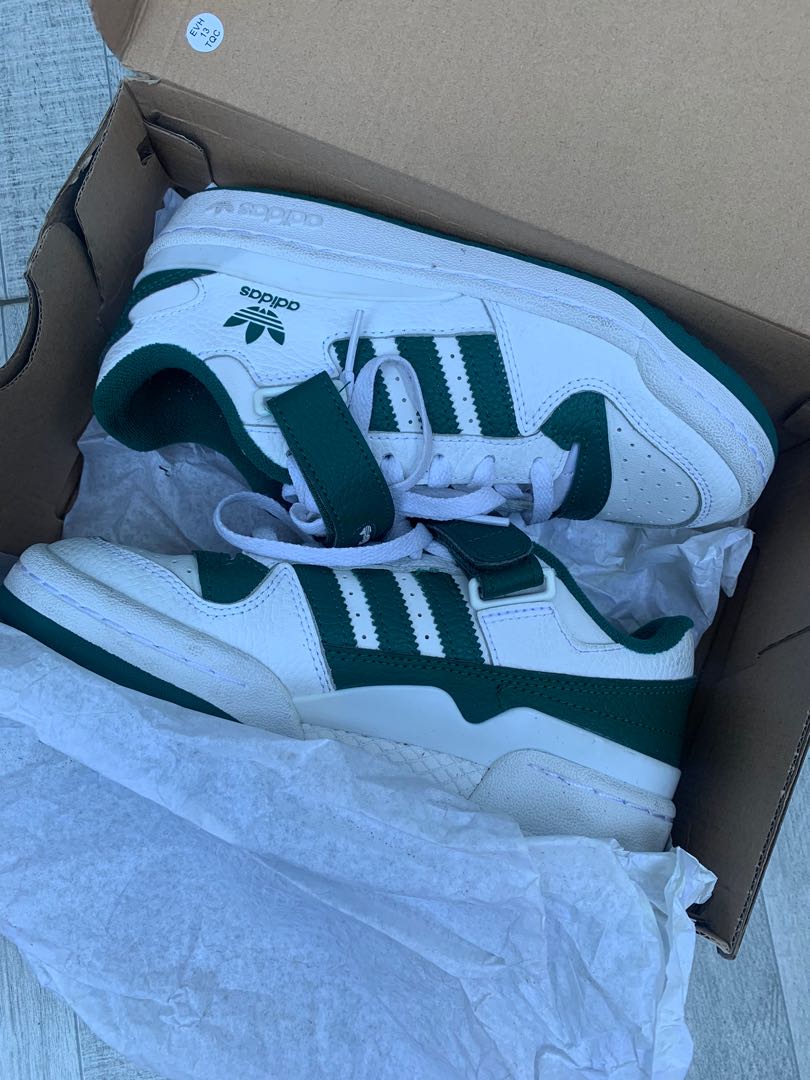 adidas forum green and pink