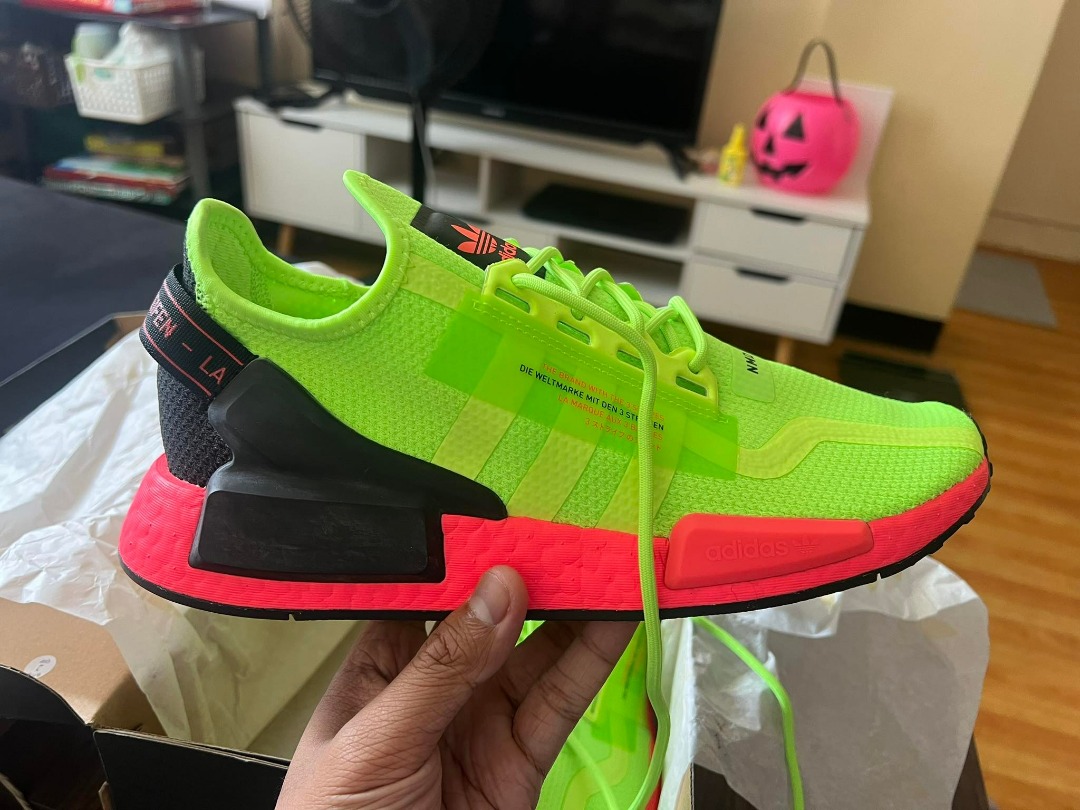 nmd primeknit black and white