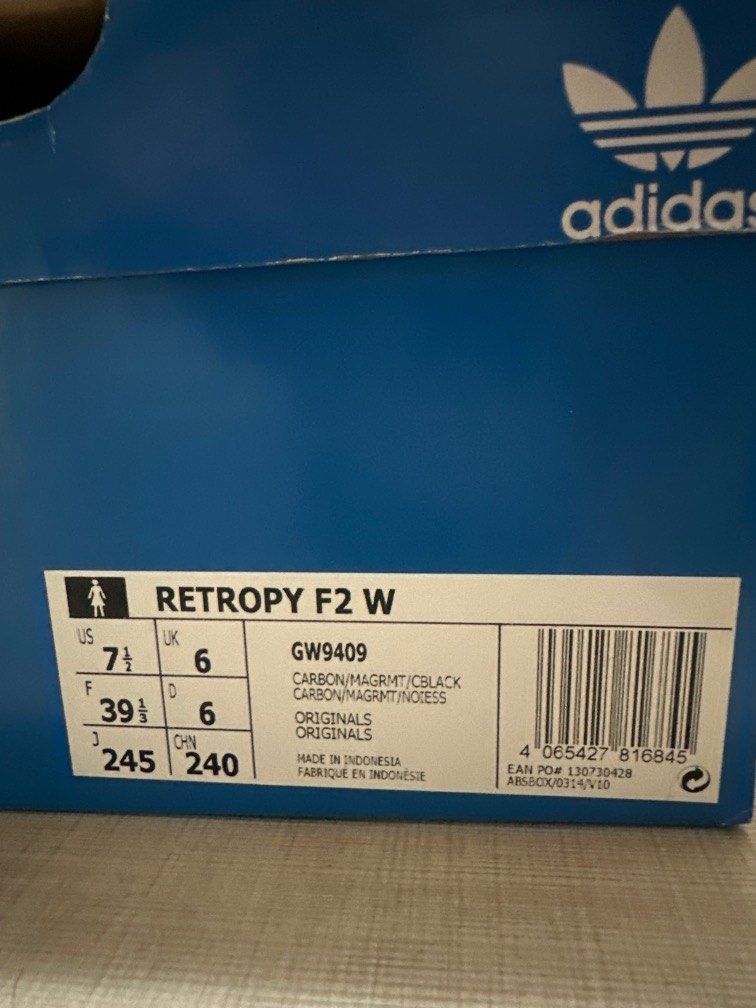 Adidas Retropy F2 Shoes, Women's Fashion, Footwear, Sneakers on Carousell