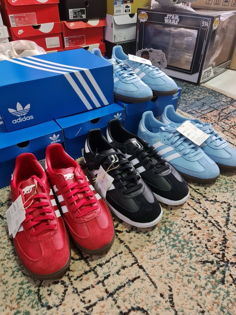 Adidas Samba Team, Men's Fashion, Footwear, Sneakers on Carousell