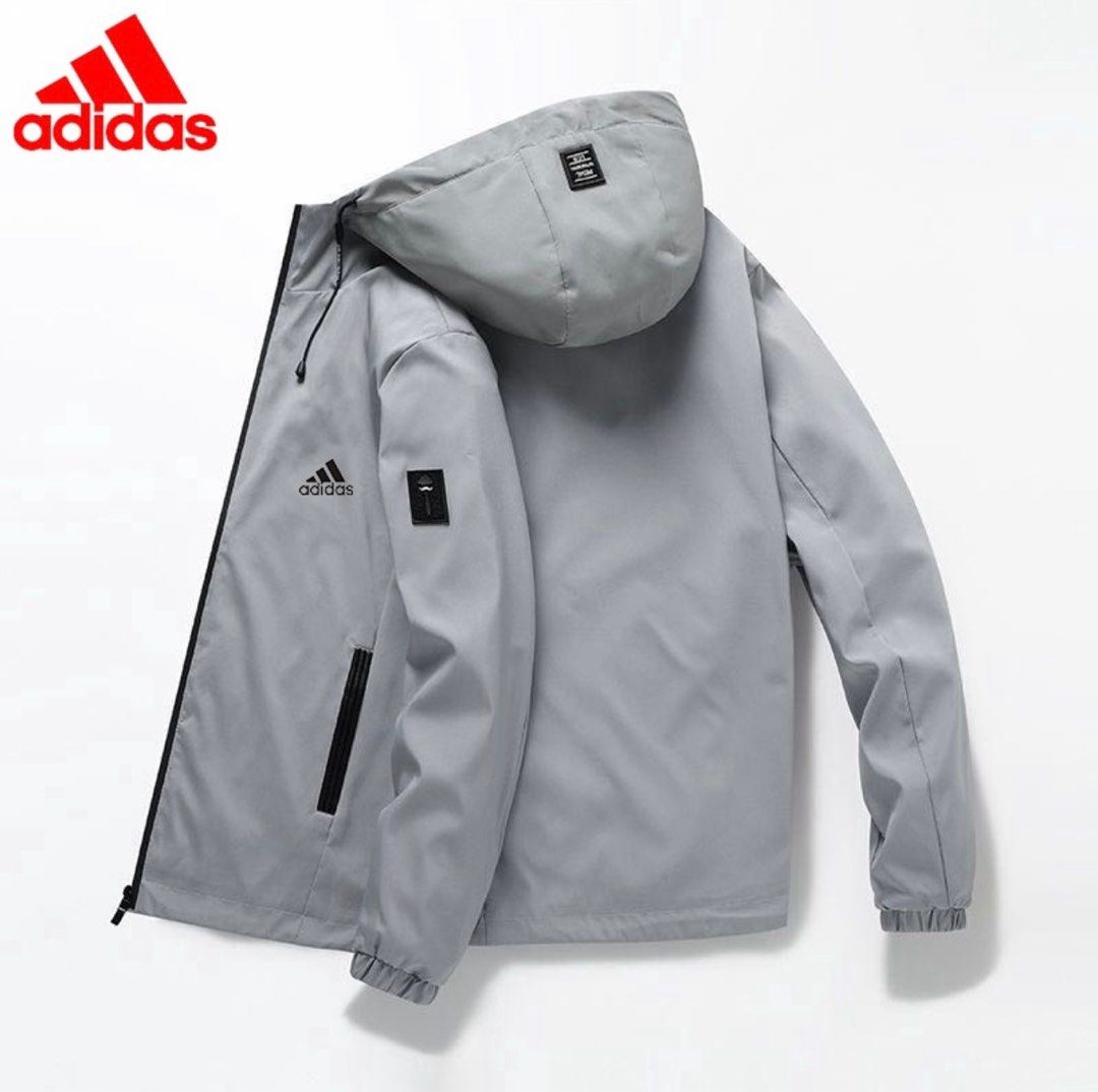 Adidas Waterproof jacket readystock, Men's Fashion, Coats, Jackets and
