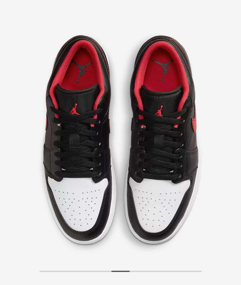 Nike air jordan red black and white on sale